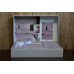 Односпальный комплект First Choice Homesko Donis Lilac Ранфорс / простыня на резинке