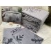 Euro double set Cotton Collection Yil Gray Flannel