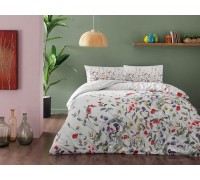 Turkish single bed linen TAC Cherry Ranforce