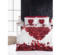 Euro bed linen First Choice Valentine Satin-Digital