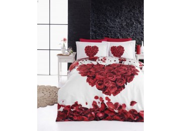 Euro bed linen First Choice Valentine Satin-Digital
