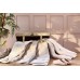 Anti-allergic blanket Othello - Colora Grey/White double euro 195x215 cm