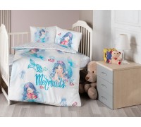 Комплект постільної білизни для немовлят First Choice - Mermaid Бамбук