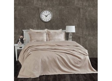 Jacquard bedspread Dantela Vita - Justo Vizon 250x260 with pillowcases