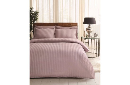Turkish Bed Linen Euro TAC Place Lilac Jacquard