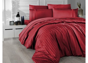 Euro bed linen First Choice New Trend Kirmizi Satin