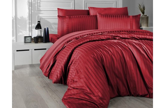 Euro bed linen First Choice New Trend Kirmizi Satin