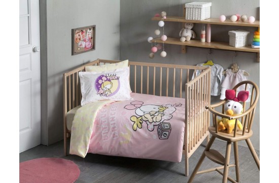 Постільна білизна в ліжечко TAC Sizinkiler Little Princess Ранфорс