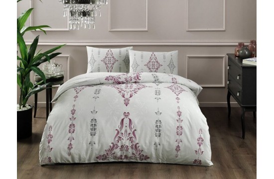 One and a half bed linen set from ranforce TAC Zahara Bordo