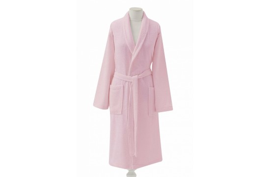 Махровий халат TAC Salyaka Pink розмір L/XL
