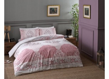 Bed linen family TAC Aryan Pink Ranfors