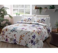 Bed linen of euro TAC Lizzo Lilac Satin-Digital