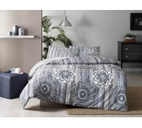 Bed linen of euro TAC Abel Blue Ranfors