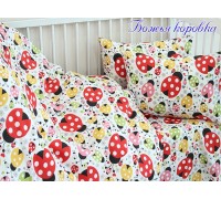 Baby bed set Ladybug 100% cotton