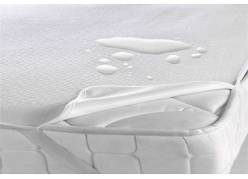 Waterproof mattress pad, 90x200 with gouges