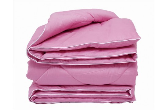 Set Summer Blanket + Pillowcases + Sheet Elegant One and a half Pink