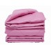 Набір літня ковдра + наволочки + простирадло Elegant полуторна Pink