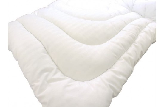 Комплект одеяло двуспальное + 2 подушки 50х70 Eco-страйп тм ТАГ