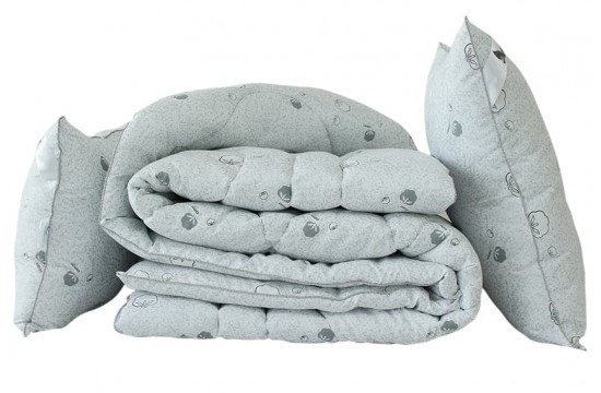 Set Euro blanket + 2 pillows 70x70 Eco-cotton tm TAG