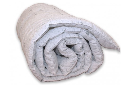 Комплект ковдра лебединий пух Cotton євро + 2 подушки 50х70