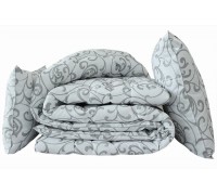 Blanket set "Eco-venzel" one-and-a-half + 2 pillows 70x70