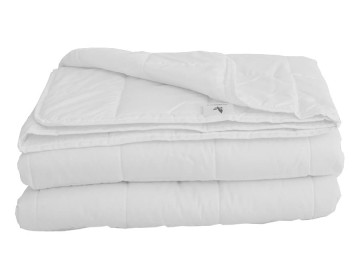 Summer blanket White double (lightweight)