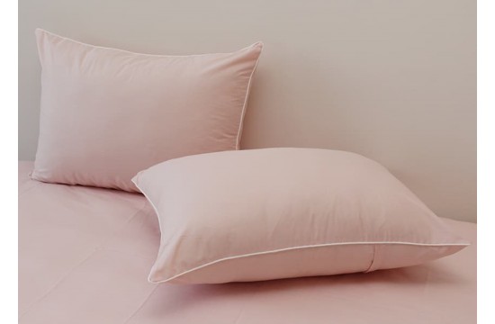 Набор летнее одеяло+ наволочки+ простынь Elegant двуспальное Persik