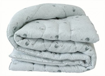 Blanket swan down "Cotton" 1.5-sp. tag textiles