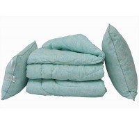 Комплект одеяло лебяжий пух Listok 1.5-сп. + 2 подушки 50х70