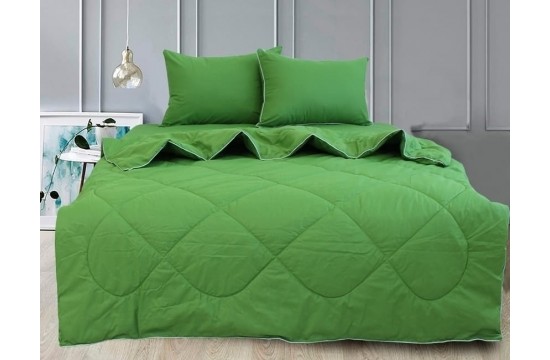 Постельное белье с летним одеялом   ранфорс Elegant полуторный Cactus