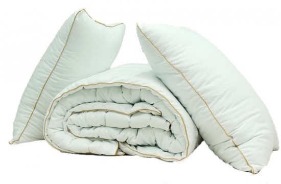 Set Euro blanket + 2 pillows 50x70 Eco-1 TAG textile