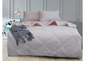 Постельное белье с летним одеялом   ранфорс Elegant двуспальный Delicacy