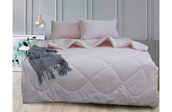 Постельное белье с летним одеялом   ранфорс Elegant двуспальный Delicacy