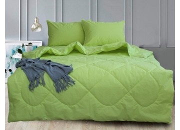 Набор с одеялом  ранфорс Elegant двуспальный Sunny Lime