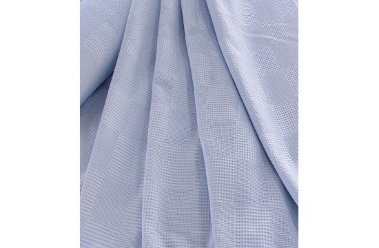 Pique sheet 160x235 cm Blue cage