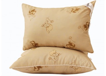 Pillow swan's down Camel 70x70