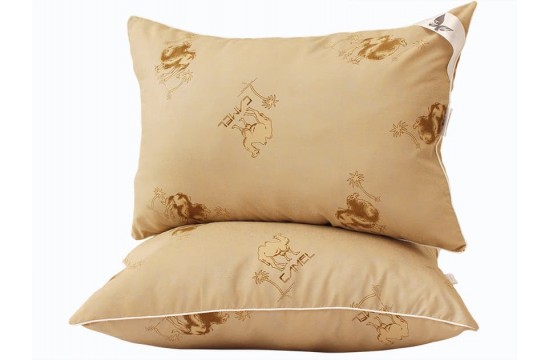 Pillow swan's down Camel 50x70