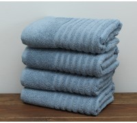 Towel 50x90 Acont color: gray-blue