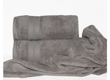 Towel 70x140 Havlu color: gray Tag textile