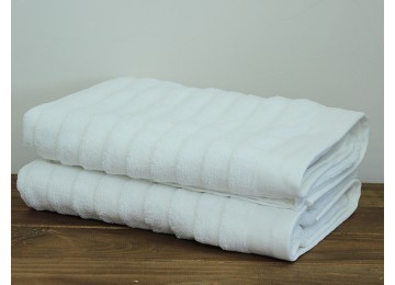 Terry bath towel 70x140 Cascad color: white