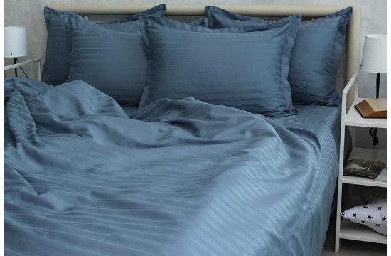 Elite double bed linen Multistripe MST-03