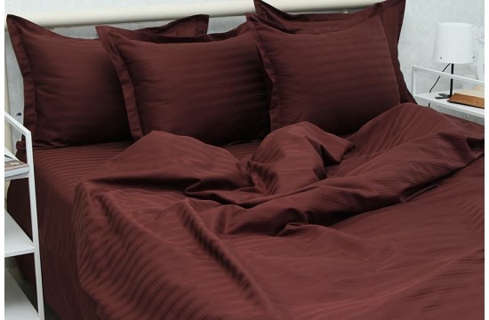 Elite double bed linen Multistripe MST-08