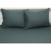 Fitted sheet + pillowcases 180x200x20 Dark gray