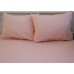 Fitted sheet + pillowcases 180x200x20 Pale Blush