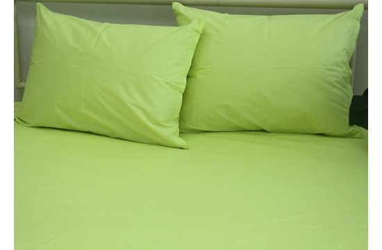 Fitted sheet + pillowcases 180x200x20 Sunny Lime