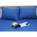 Fitted sheet + pillowcases 160x200x20 Princess Blue
