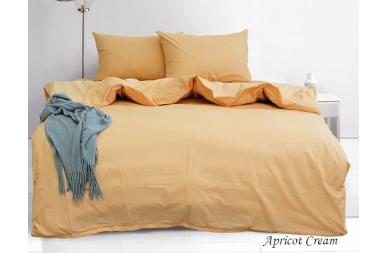 Комплект двуспального постельного белья ранфорс Apricot Cream