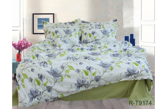Bed linen ranfors 100% cotton one and a half R-T9174