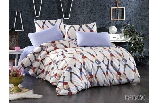 Bed linen 100% cotton ranforce euro R-T9191