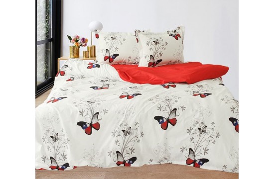 Bed linen euro ranforce Turkey with companion G10569 / 1
